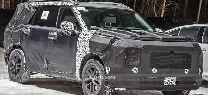 Впервые в Сети показали интерьер Hyundai Palisade…