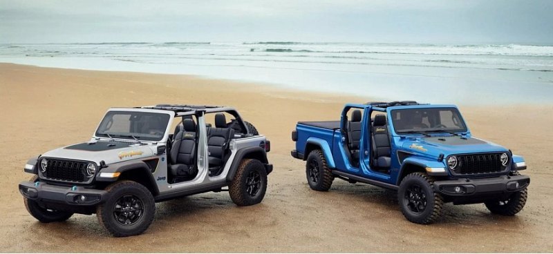 Представлен первый в мире пляжный Jeep Beach…