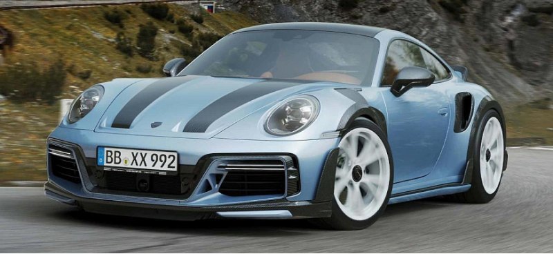 Ателье Techart показало 790-сильный Porsche 911…