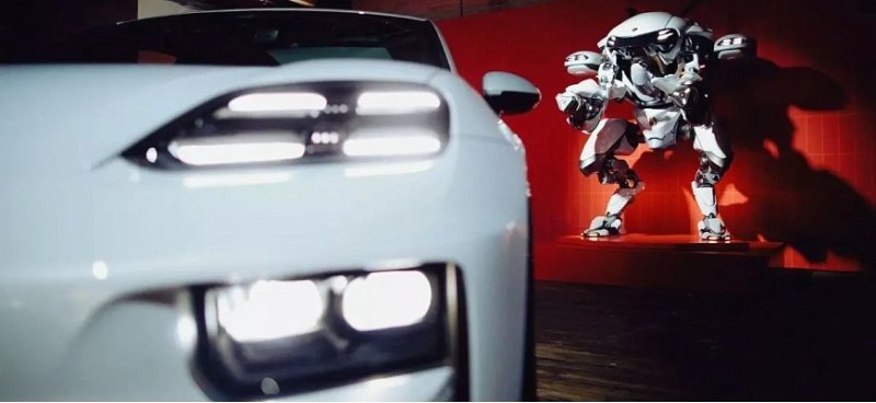 Porsche создала крутого робота в стиле кроссовера…