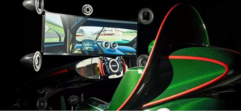 Симулятор вождения Pagani Huayra R поднял…