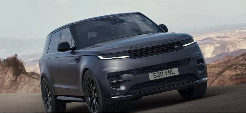 Range Rover Sport представлен в новой темной…