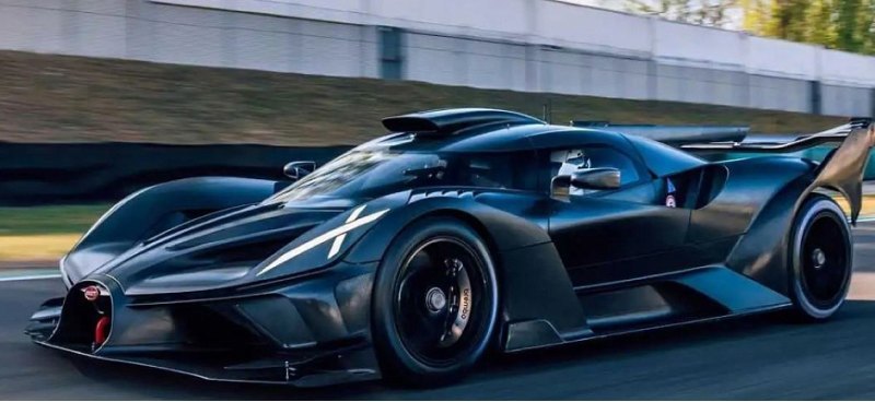 Серийный Bugatti Bolide оказался почти на 90 км/ч…