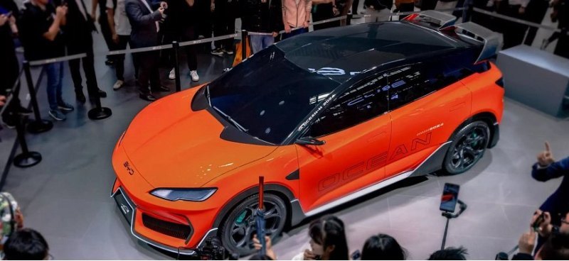 BYD Ocean M Hot Hatch Concept представил…
