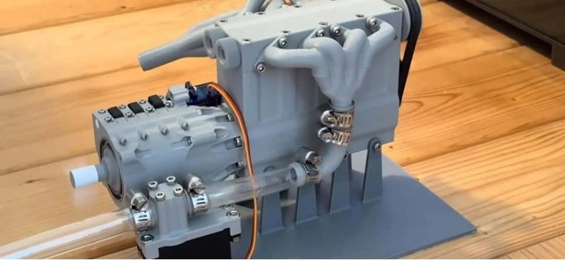 Эту трансмиссию напечатали на 3D-принтере и она…