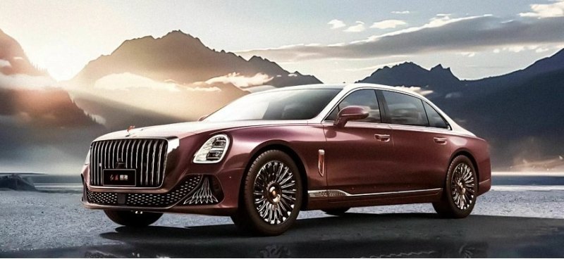 Новый роскошный седан Hongqi Guoya выглядит как…