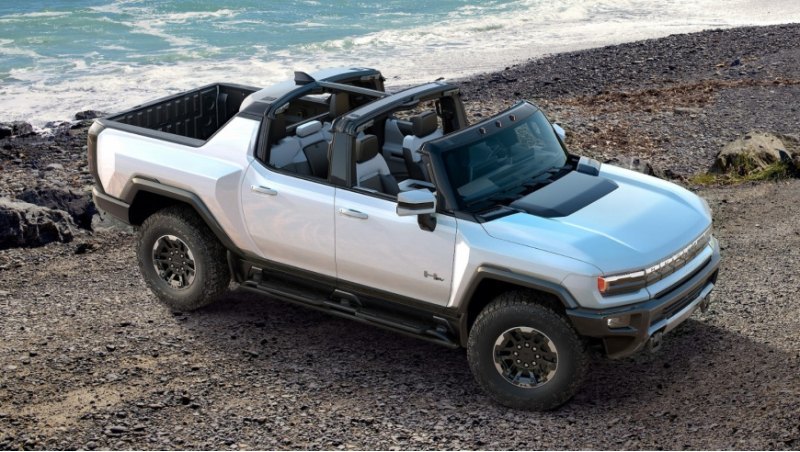 Электрический пикап GMC Hummer EV,…