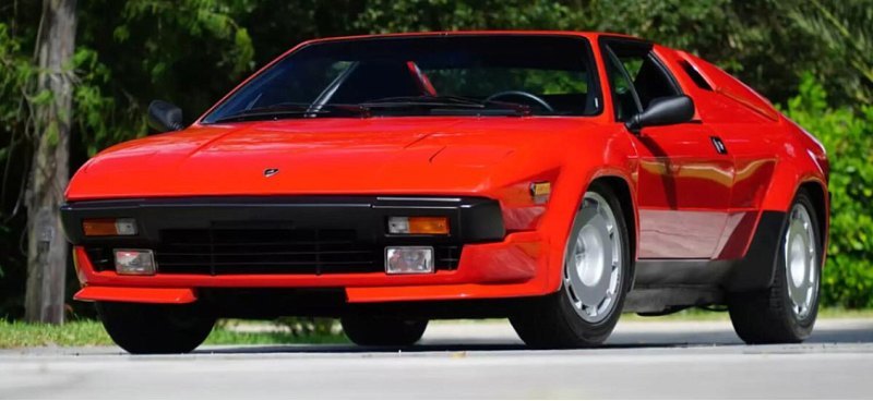 Редкий Lamborghini Jalpa в кузове тарга выставили…