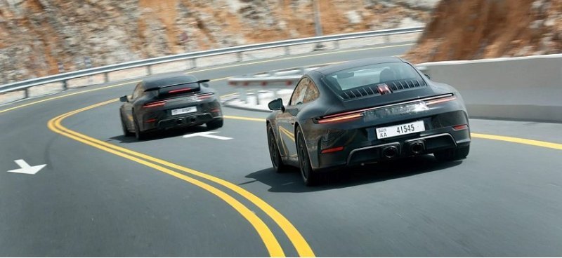 Гибридный Porsche 911 2025 года дебютирует 28…