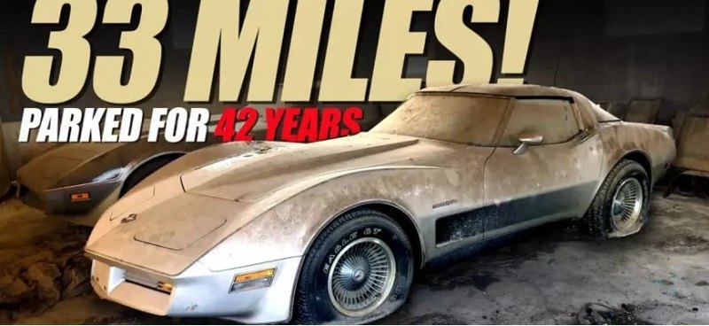 Кто-то купил этот Corvette 1982 года и забыл его…