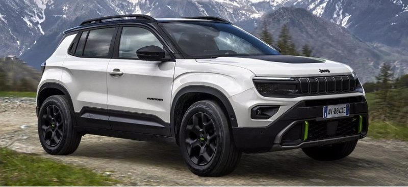Jeep Avenger улучшенный полный привод и…