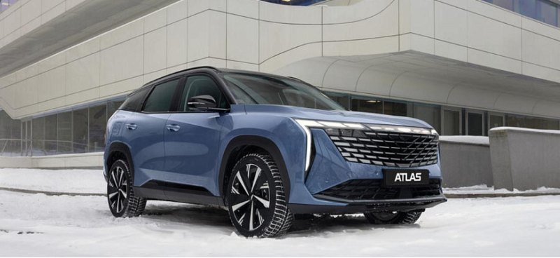 Летом в РФ начнутся продажи нового Geely Atlas с…
