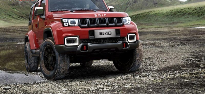 Дизельный внедорожник BAIC BJ40 получил ОТТС и…