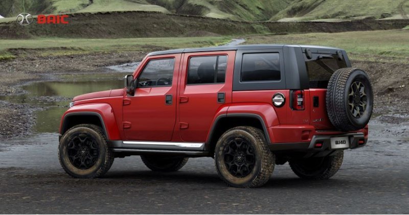 Дизельному BAIC BJ40 полагаются жесткие…