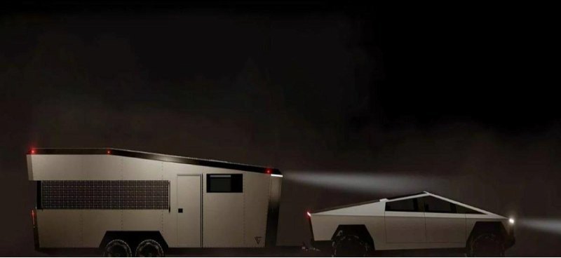Для Tesla Cybertruck создали идеальный трейлер…