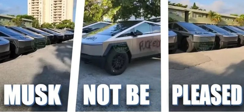Десятки Tesla Cybertruck подверглись очень…