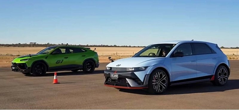 Посмотрите, как мощный электромобиль Ioniq 5 N…