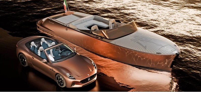 Компания Maserati представила шикарнейший катер