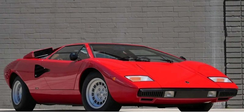 Редкий Lamborghini Countach Рода Стюарта теперь…