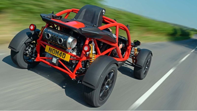 Основой Ariel Nomad 2 является легкая алюминиевая…
