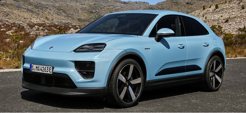 Заднеприводная версия электрического Porsche…