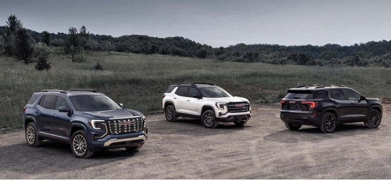 Взгляните на новый GMC Terrain 2025 года с…