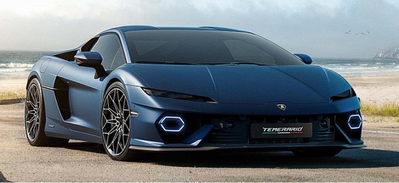 Temerario — первый переднеприводный Lamborghini