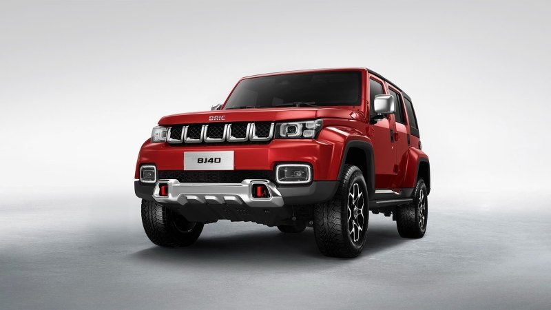 Шестая позиция в рейтинге у внедорожника BAIC…