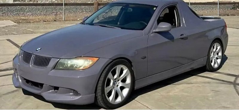 Это BMDoubleUte или BMW 3-й серии в кузове пикап