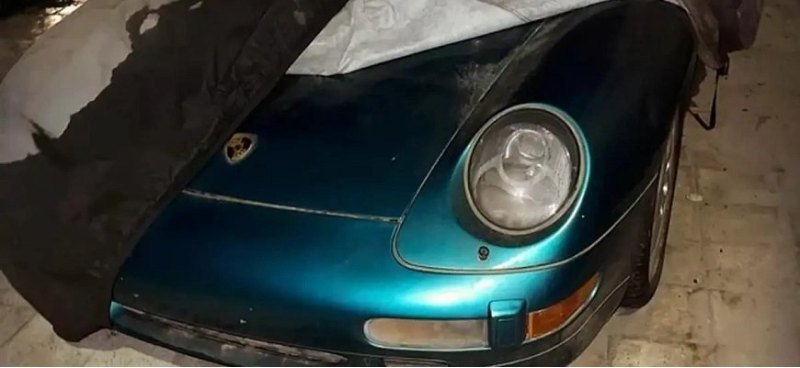 В сарае нашли украденный много лет назад Porsche…