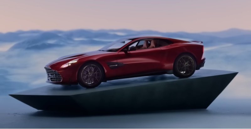 В задней части Vanquish получил дизайн «Kamm…