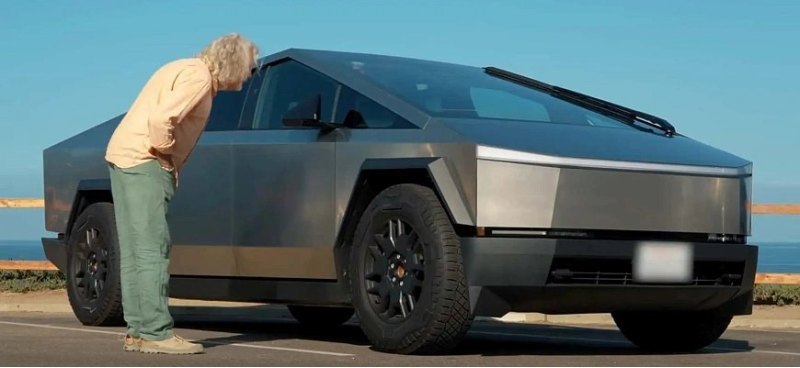 Вот что Джеймс Мэй думает о Tesla Cybertruck