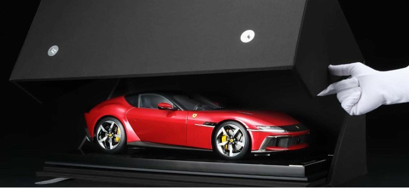 Удивительно детализированная модель Ferrari…