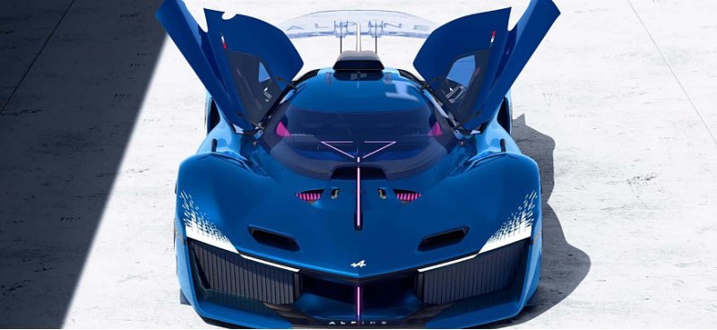 Этот суперкар Alpine оснащен двигателем V6 на…