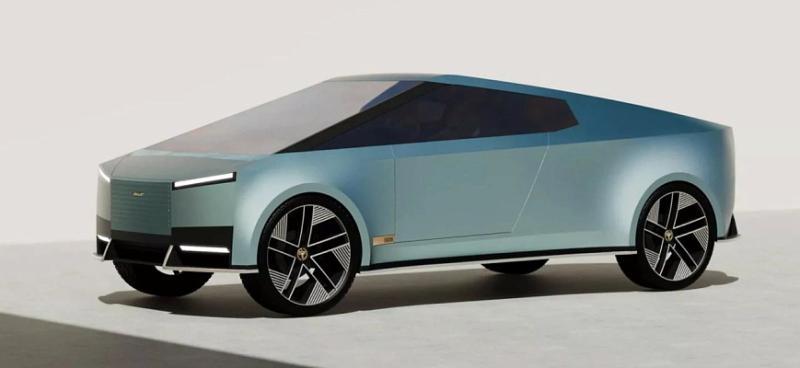 Cybertruck и Jaguar: дизайнеры показали, что…