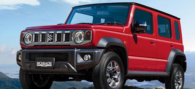 За новым большим внедорожником Suzuki Jimny 5D…