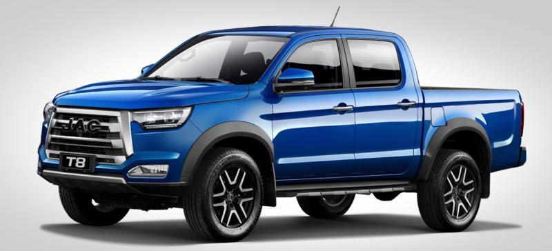 Шестая позиция достается пикапу JAC T8. У этого…