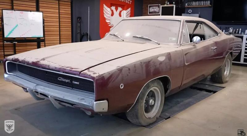 Красный Dodge завели впервые за 30 лет. Что стало…