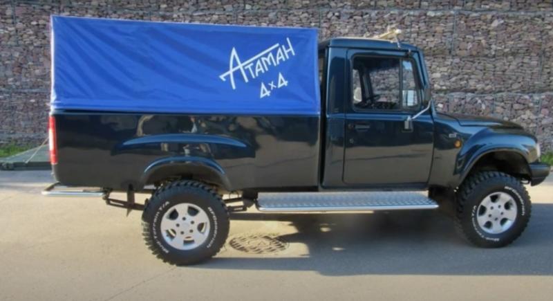 Внешний вид, конечно, у «Атамана» получился…