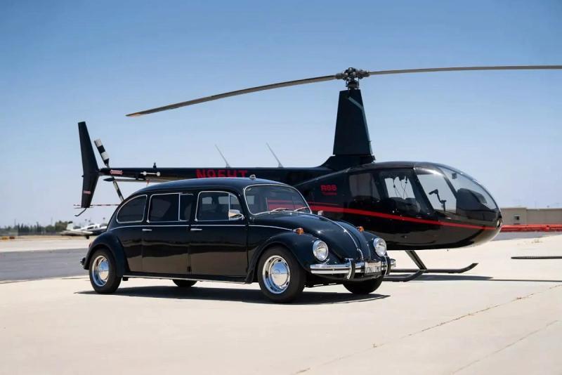 Лимузин, сделанный из Volkswagen Beetle, выглядит…