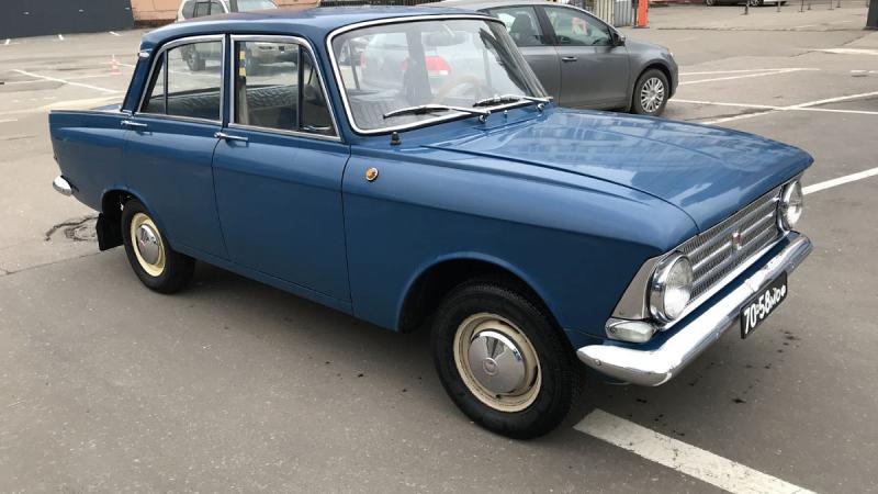Находка из прошлого: редчайший «Москвич-408» 1967…