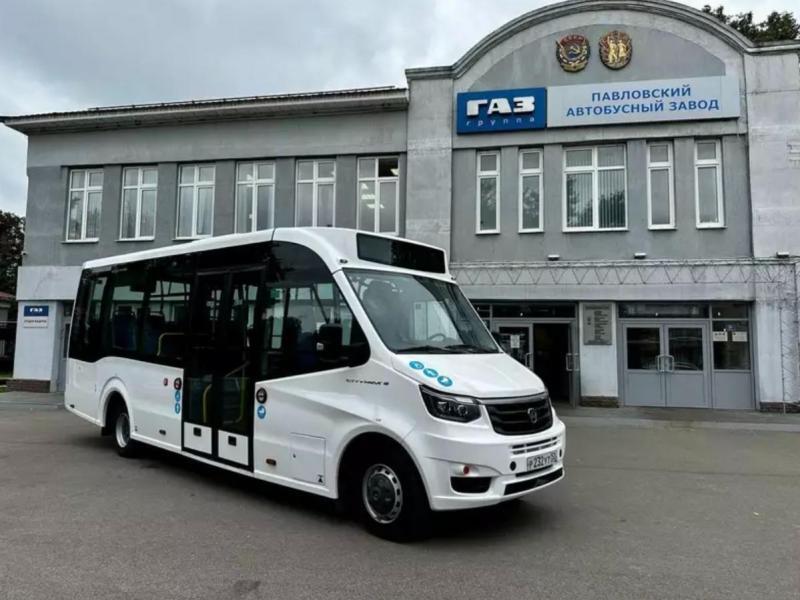 Серийный автобус Citymax-8 заметили около завода…