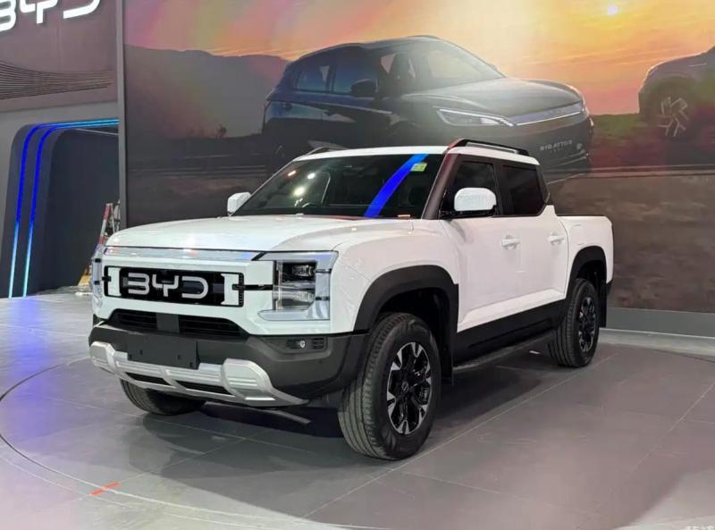 Рамный электропикап BYD SHARK: подробности из…