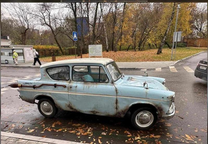 Легендарный Ford Anglia из «Гарри Поттера» ищет…