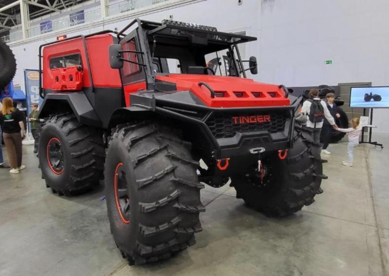 Вездеходный TINGER TF4 PRO с российскими…