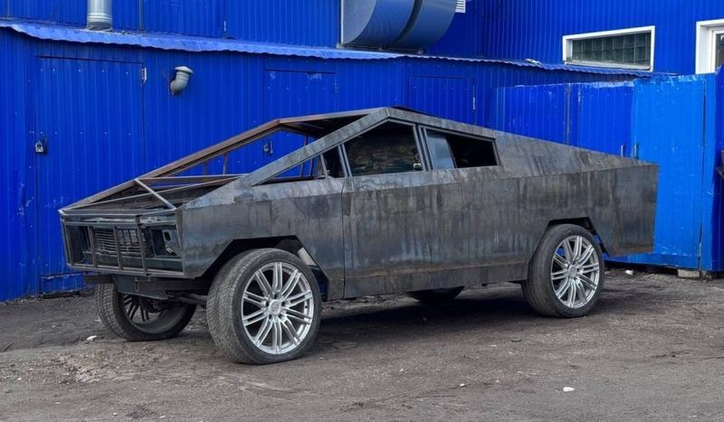Невероятно: русский Cybertruck на базе Жигулей…
