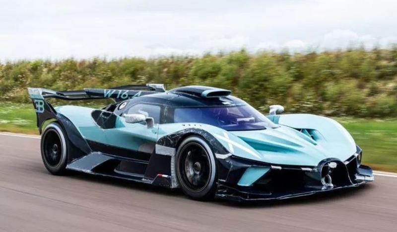 Конец эпохи: последний Bugatti Bolide вдохновлен…