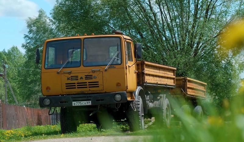 Внедорожный советский грузовик КАЗ-4540 – задуман…