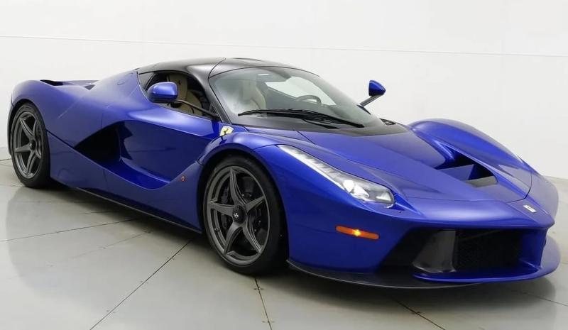 Единственный в мире синий Elettrico Ferrari…