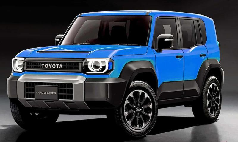 Спекулятивный рендер нового внедорожника Toyota
